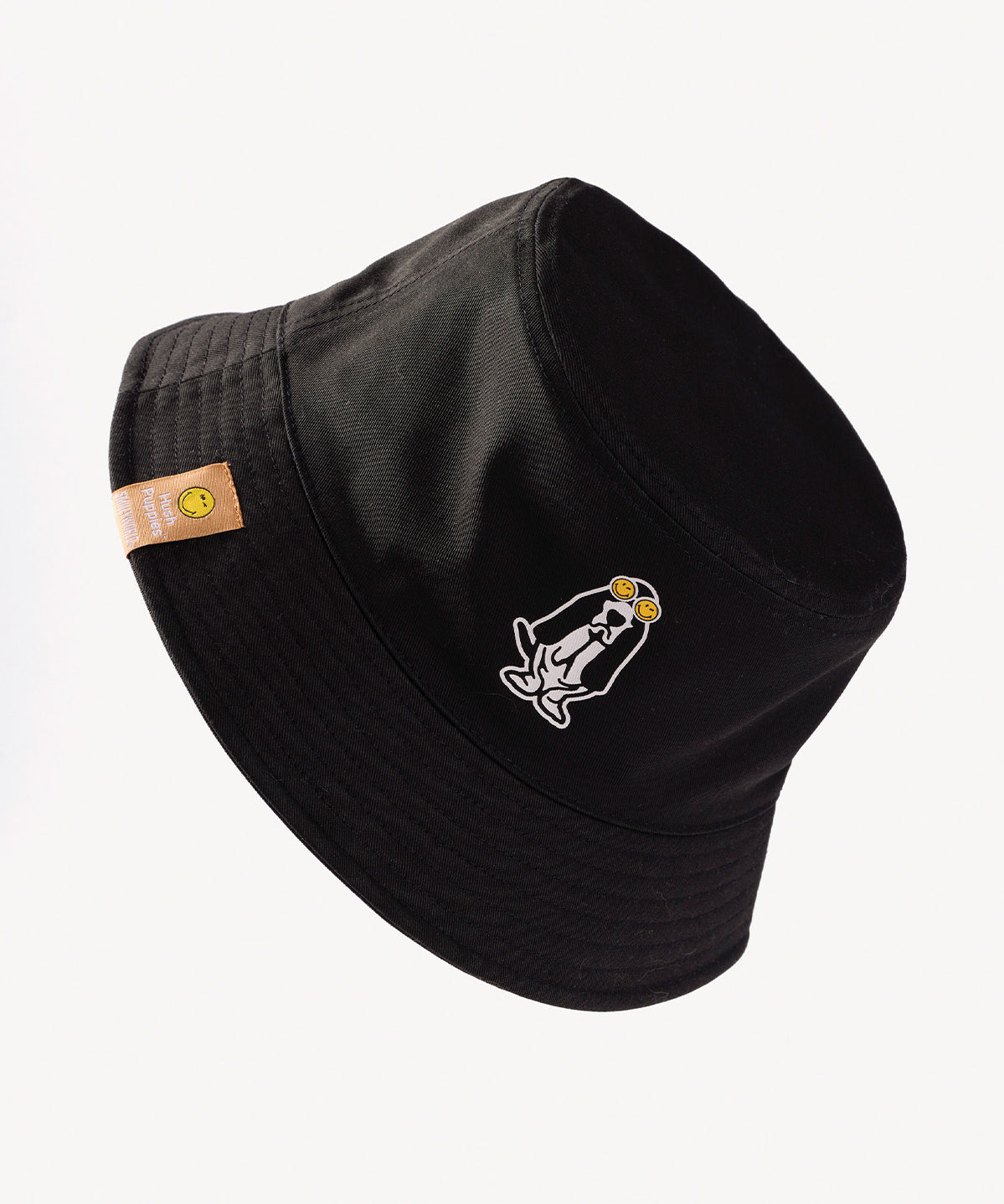 Gorro Algodon Unisex Bckt Smile Basset Negro Hush Puppies