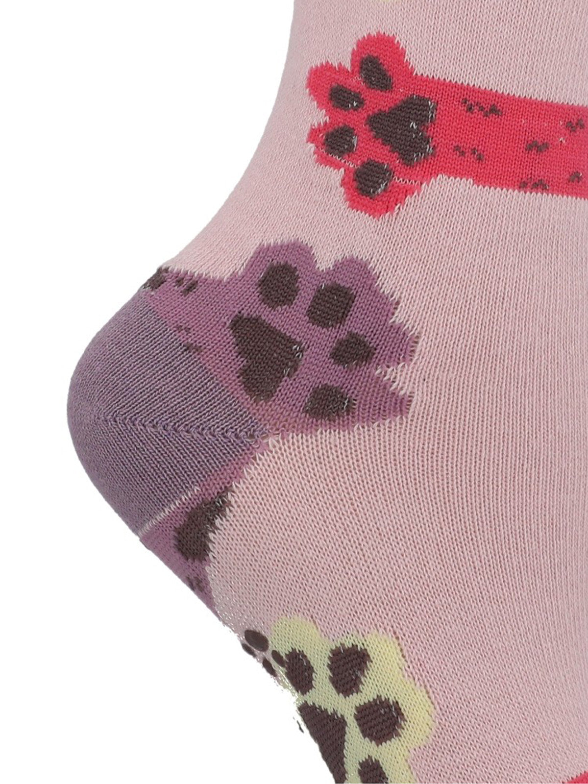 Calcetin Algodón Niña C Paw Morado Hush Puppies