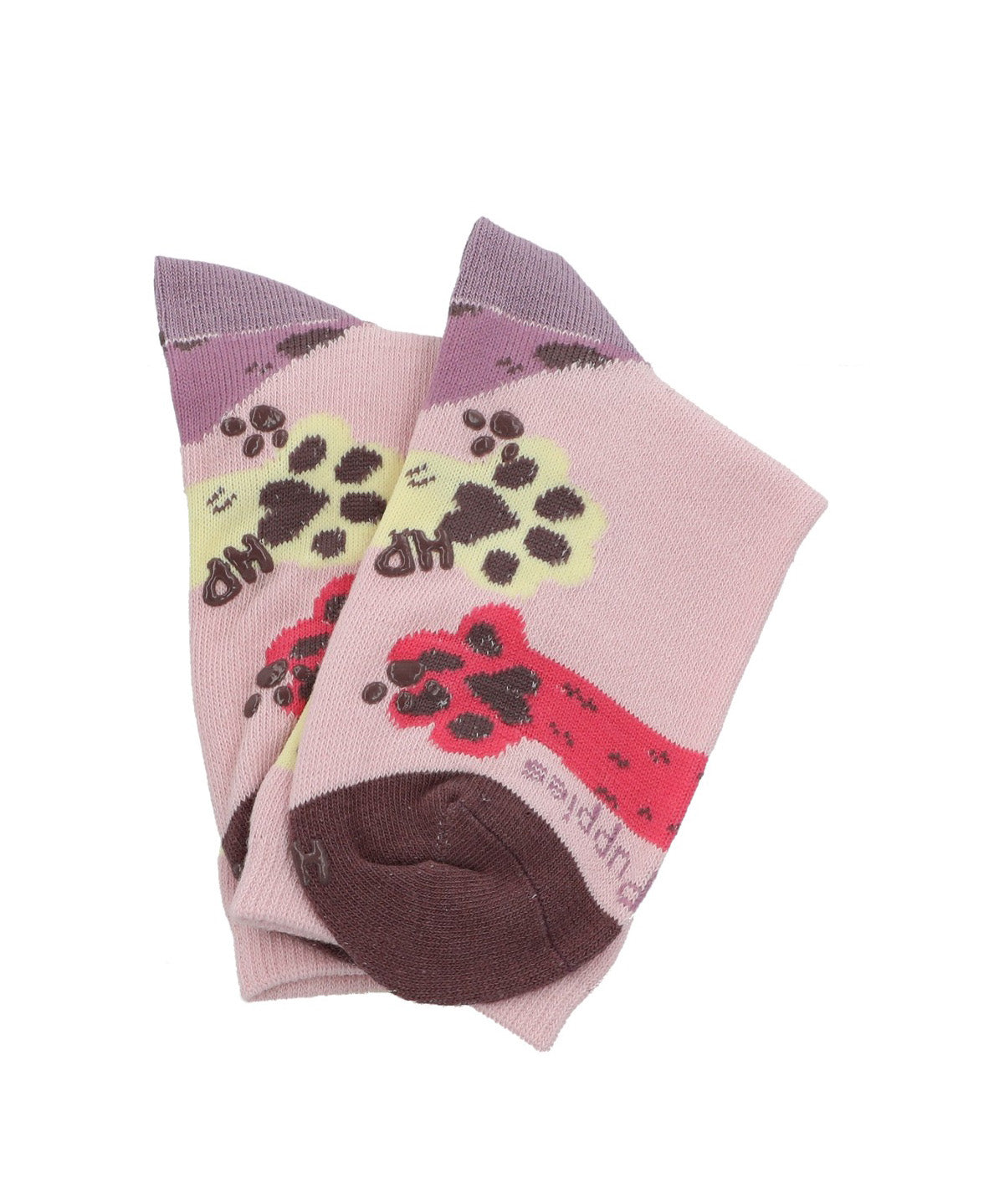 Calcetin Algodón Niña C Paw Morado Hush Puppies