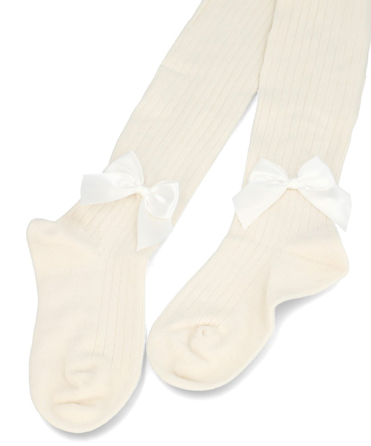Calcetin Algodón Niña Panty Bow Beige Hush Puppies
