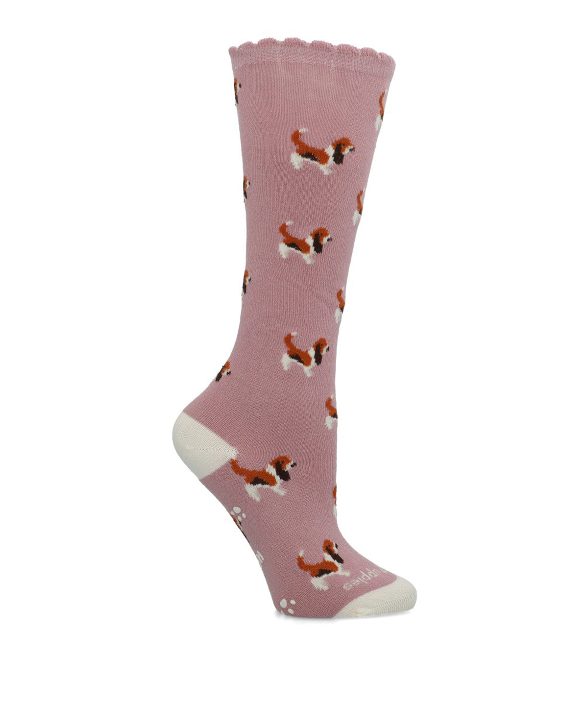 Calcetin Algodón Niña Kh St Bassets Rosado Hush Puppies