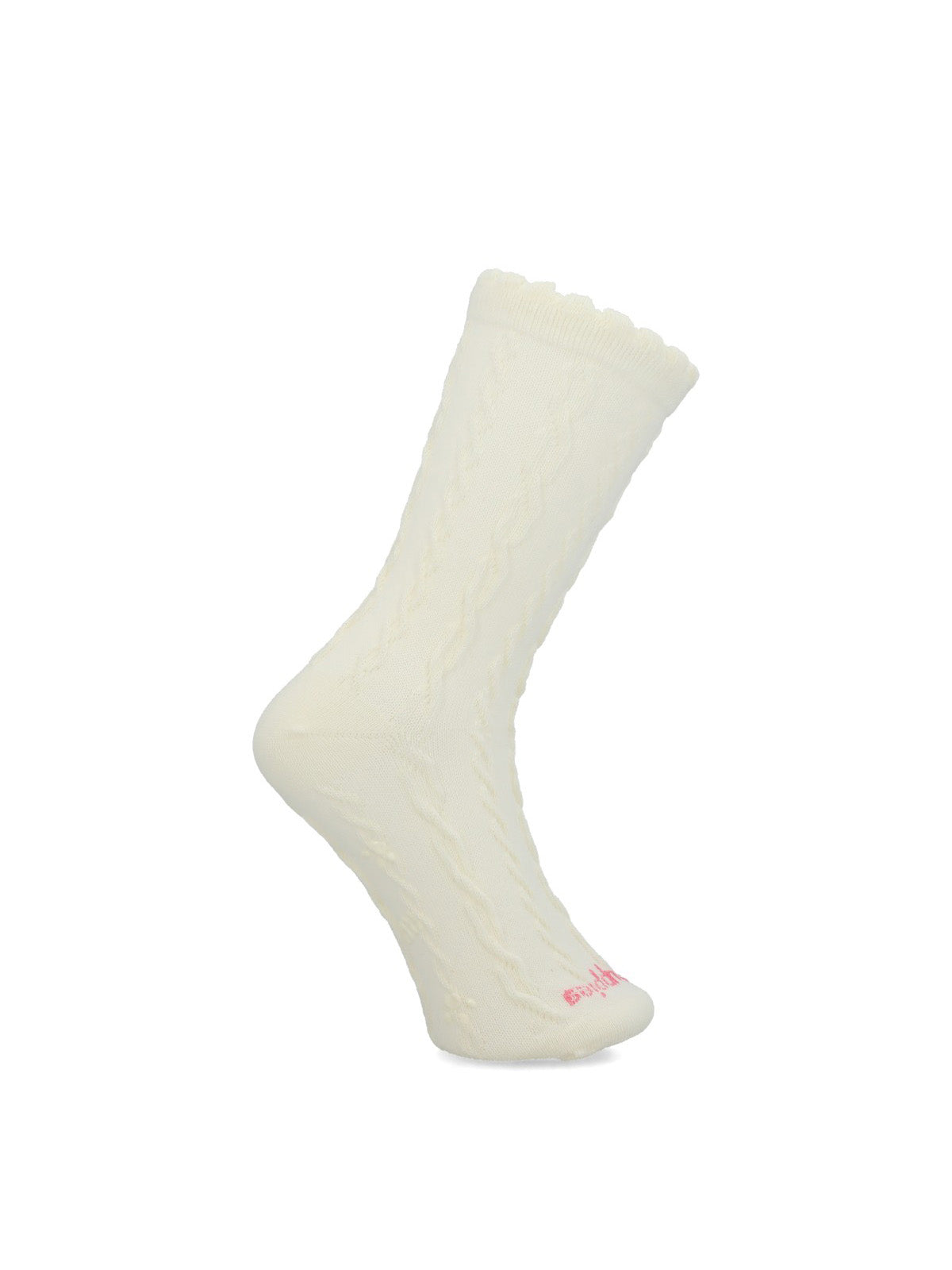 Calcetin Algodón Niña C Texture Beige Hush Puppies