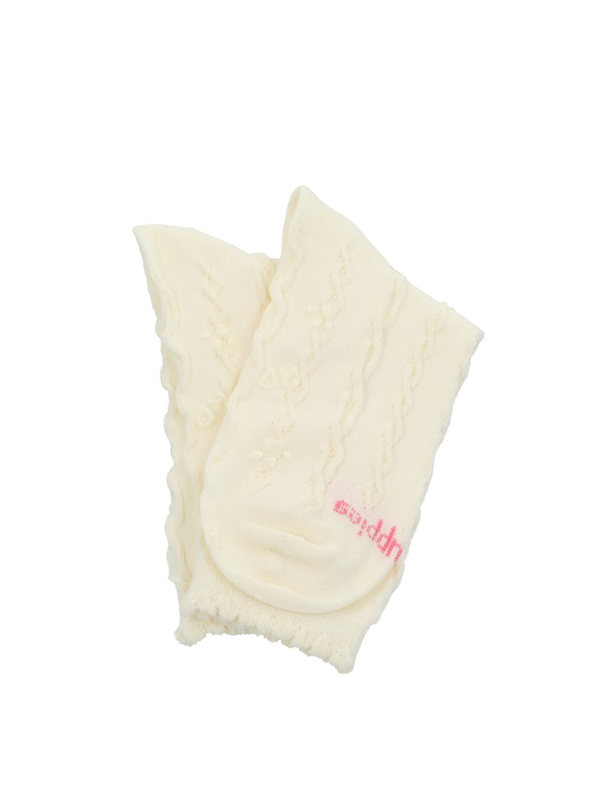 Calcetin Algodón Niña C Texture Beige Hush Puppies