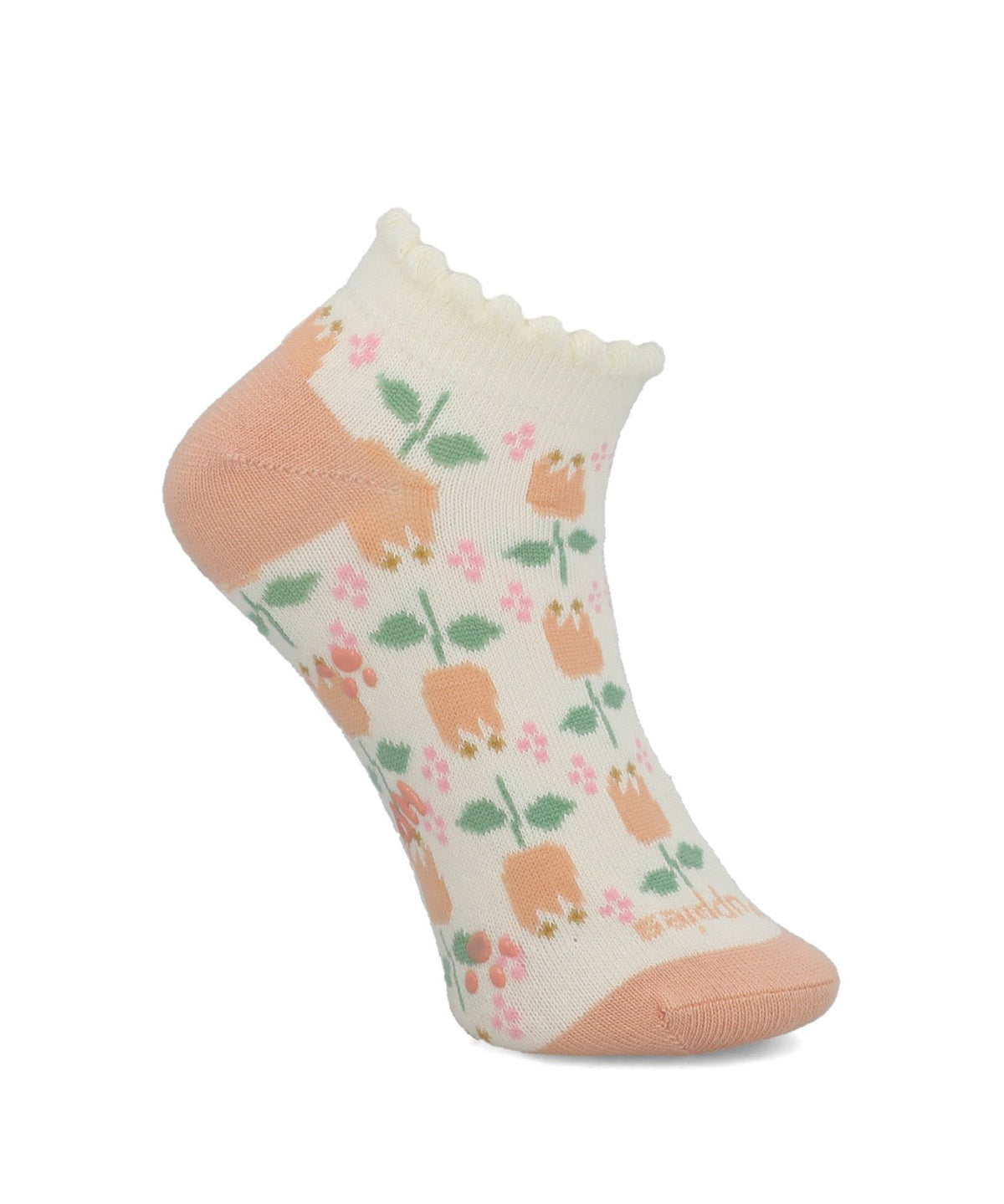 Calcetin Algodón Niña Ped St Tulip Beige Hush Puppies