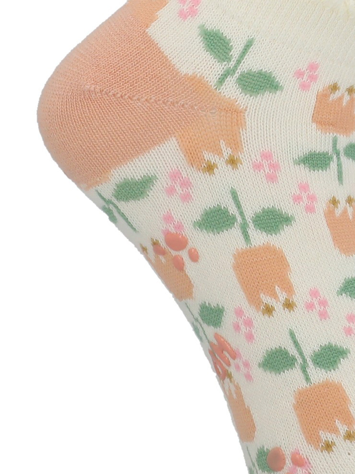 Calcetin Algodón Niña Ped St Tulip Beige Hush Puppies