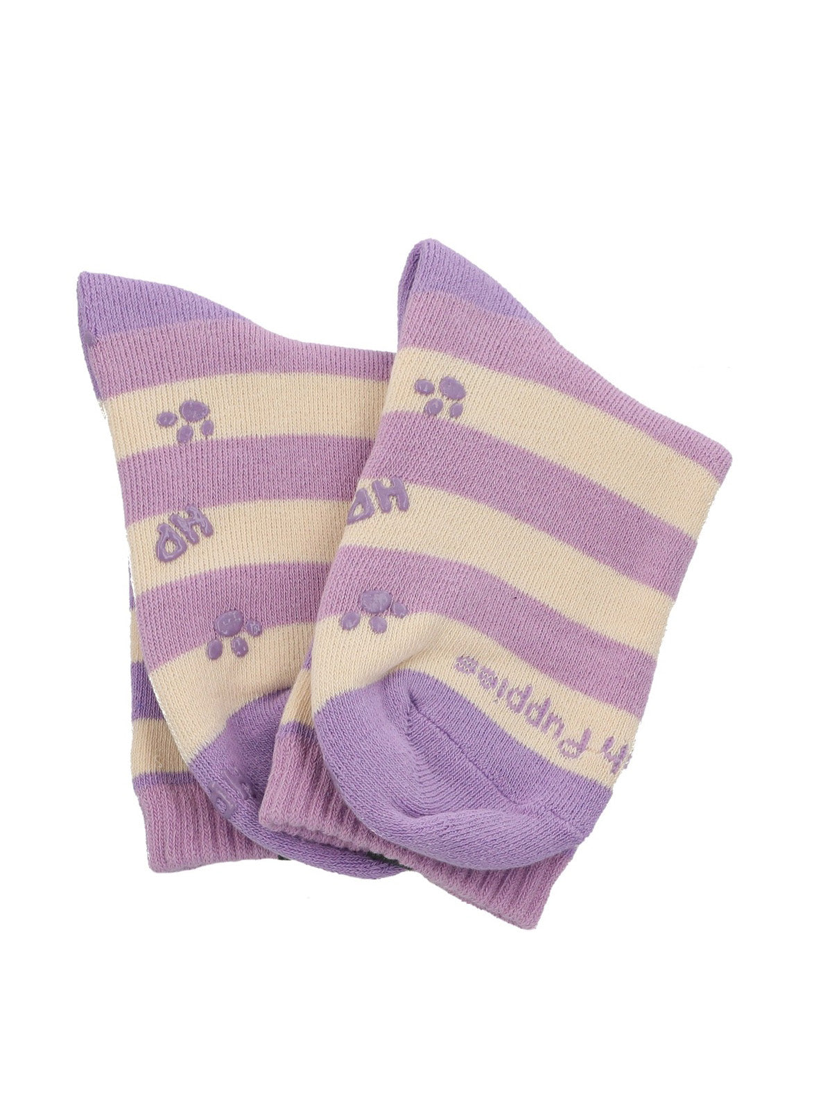 Calcetin Algodón Niña Heavy Block Morado Hush Puppies