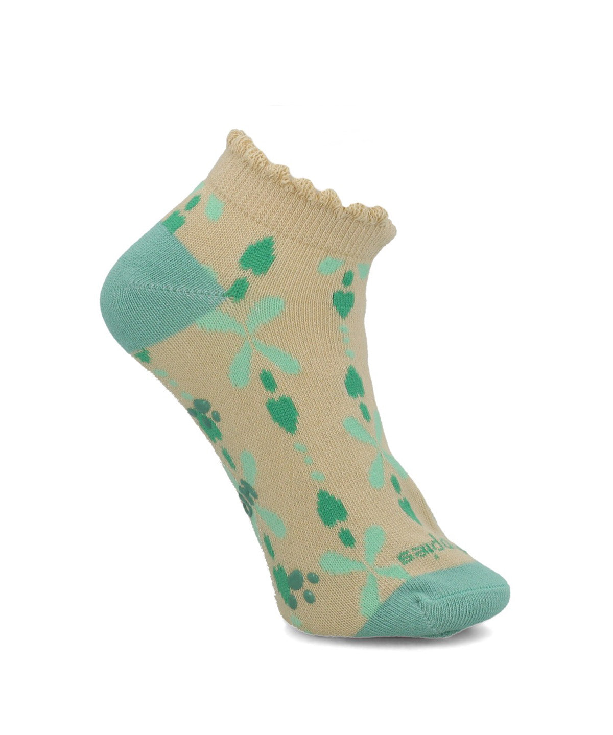 Calcetin Algodón Niña Ped St Hearts Beige Hush Puppies