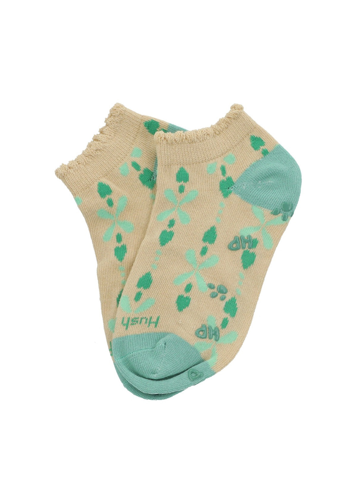 Calcetin Algodón Niña Ped St Hearts Beige Hush Puppies