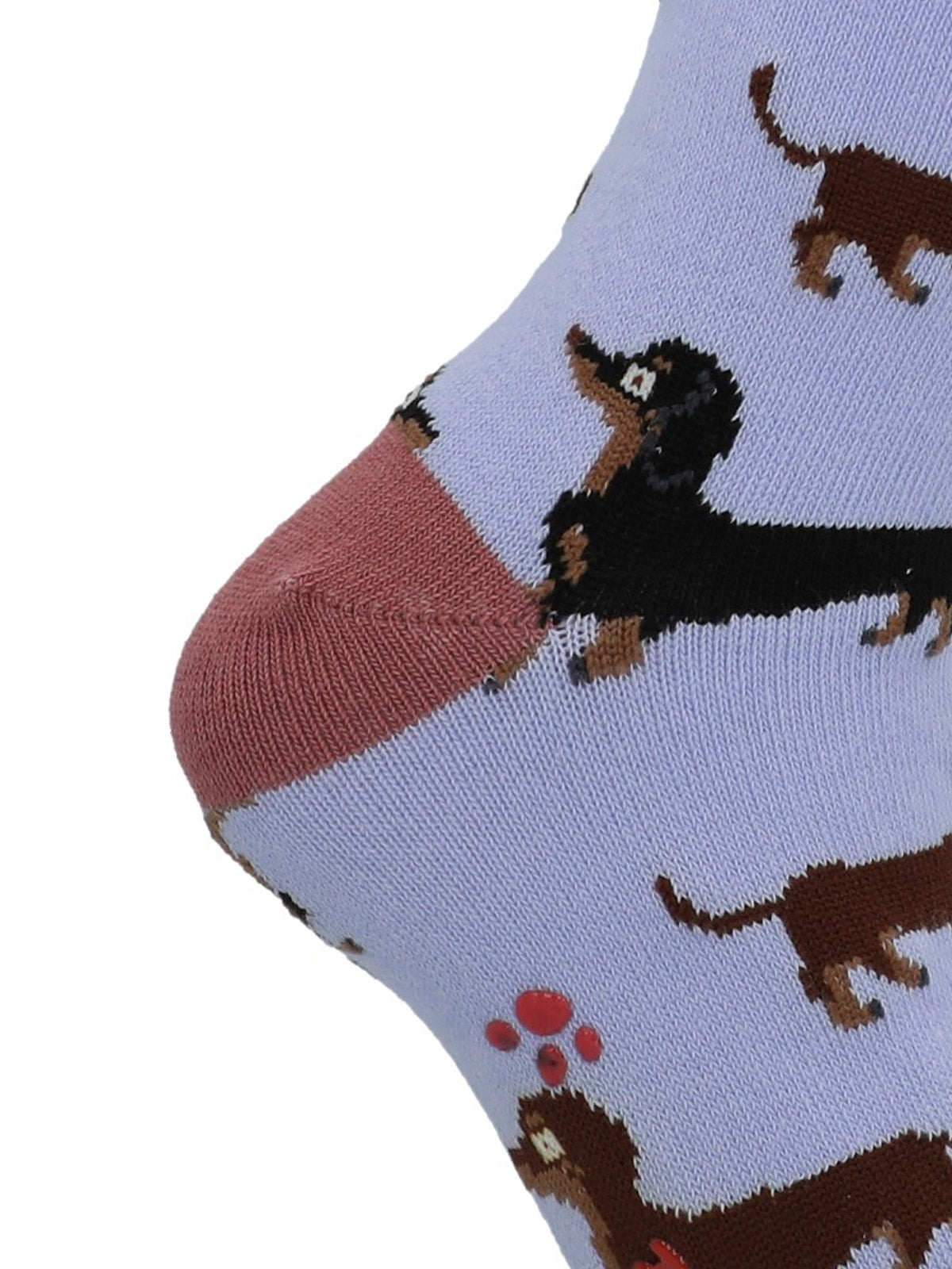 Calcetin Algodón Niña St Dachshund Rosado Hush Puppies