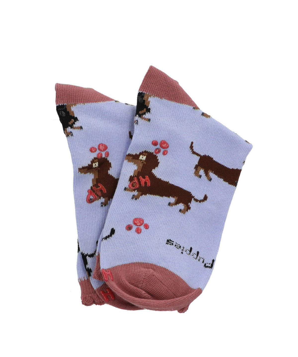 Calcetin Algodón Niña St Dachshund Rosado Hush Puppies