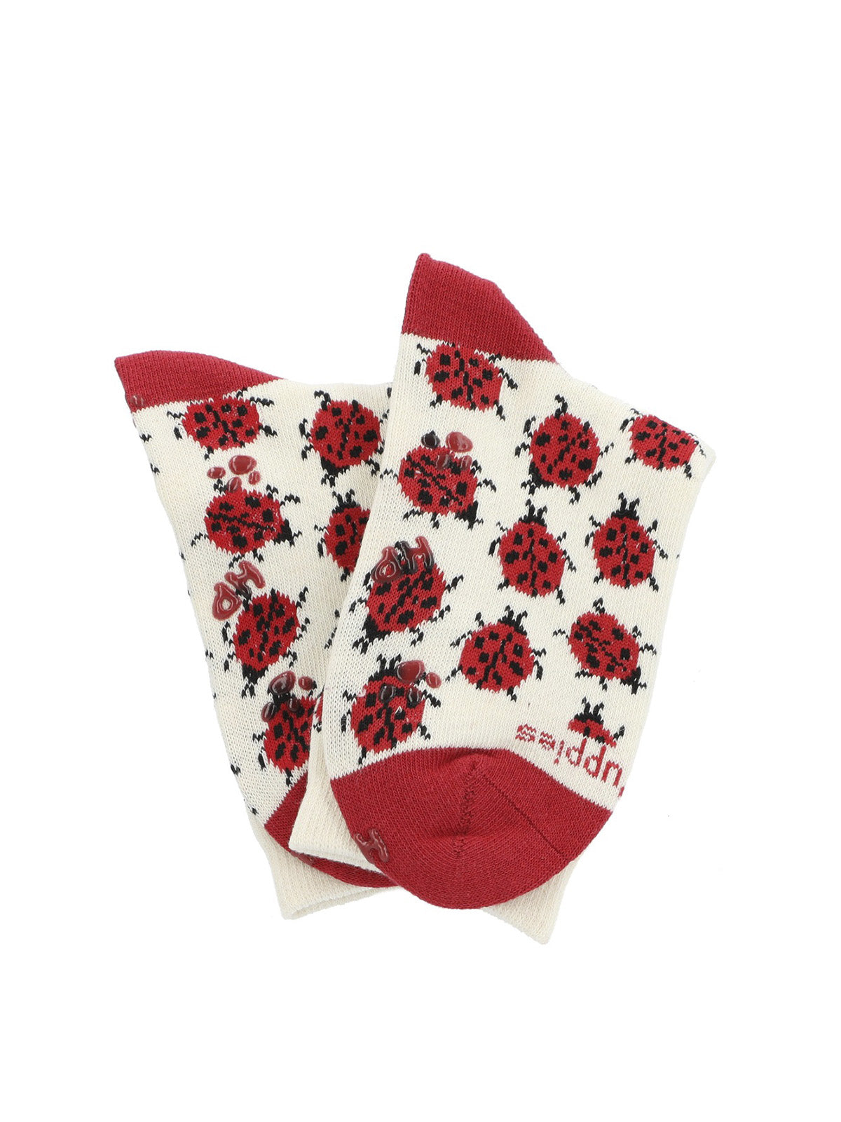 Calcetin Algodón Niña C Ladybug Beige/Crudo Hush Puppies