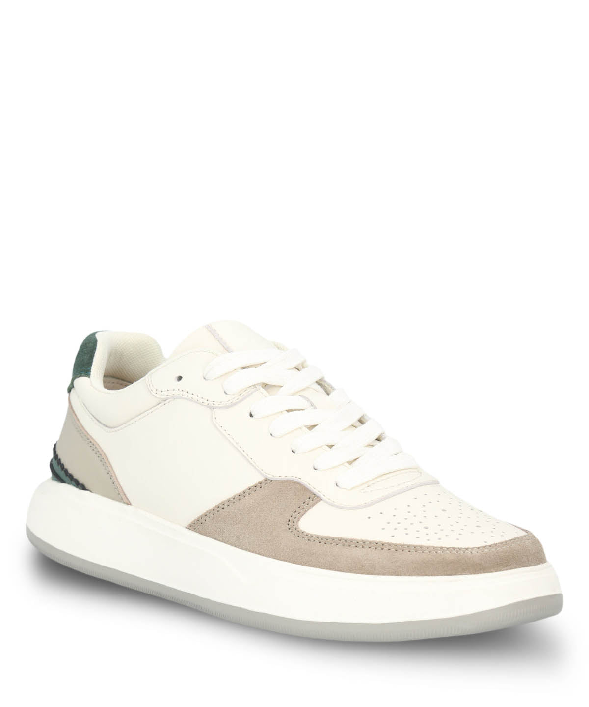 Zapatilla Cuero Hombre Mozze Blanco