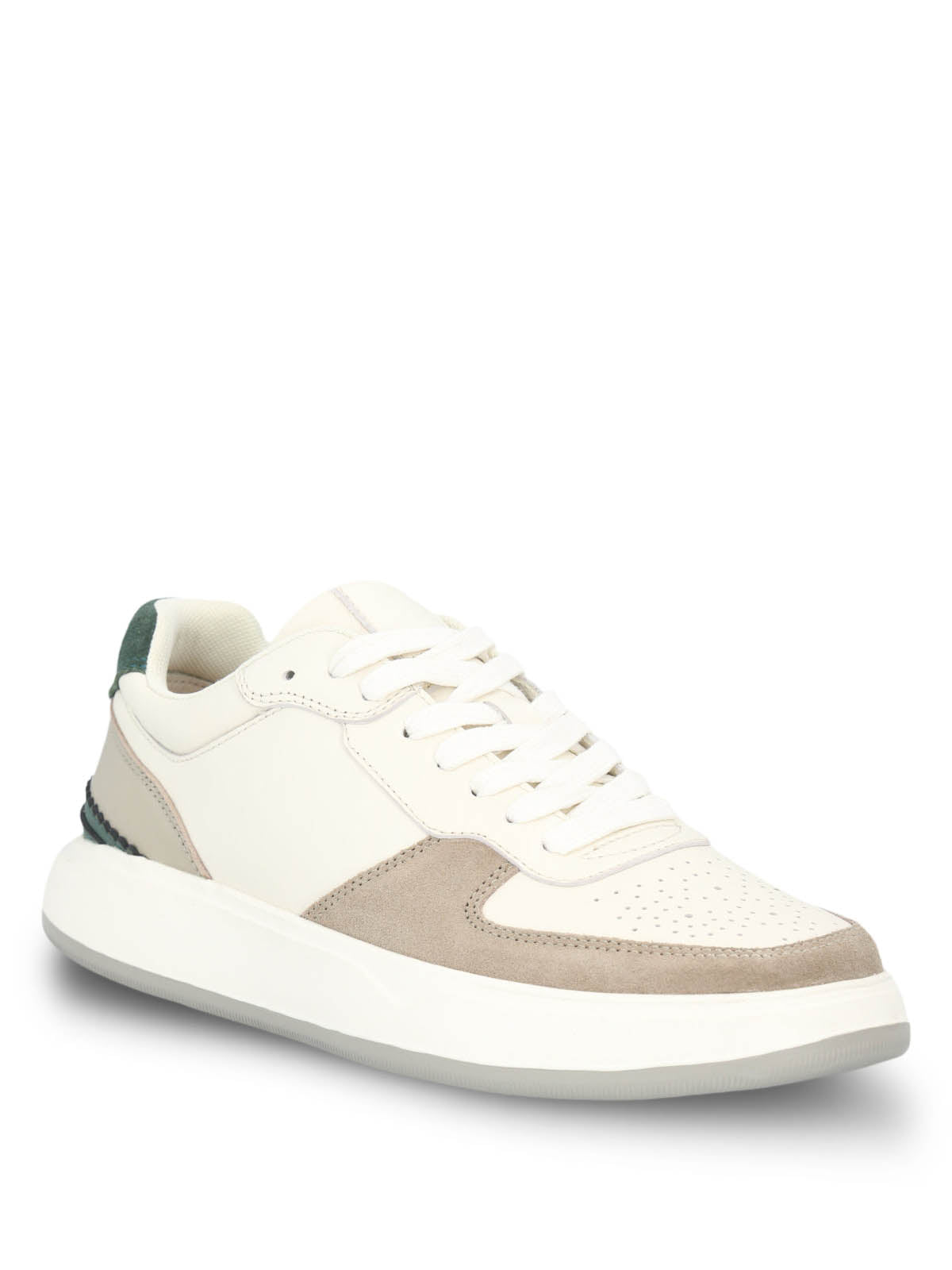 Zapatilla Cuero Hombre Mozze Blanco