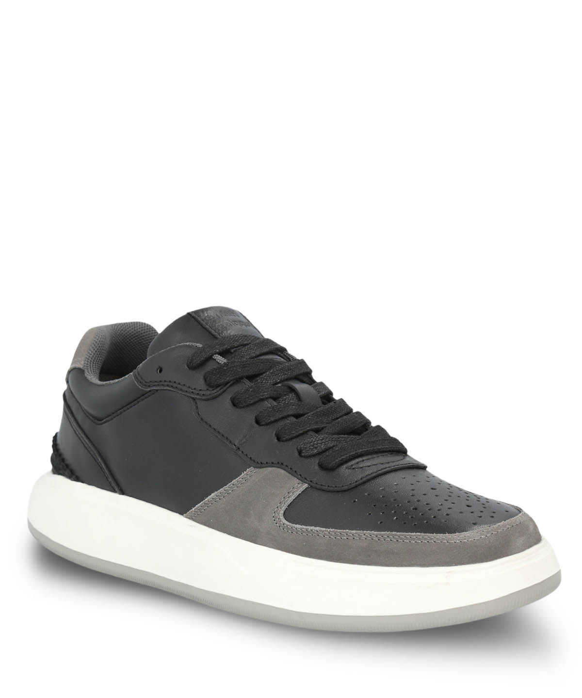 Zapatilla Cuero Hombre Mozze Negro | Hush Puppies
