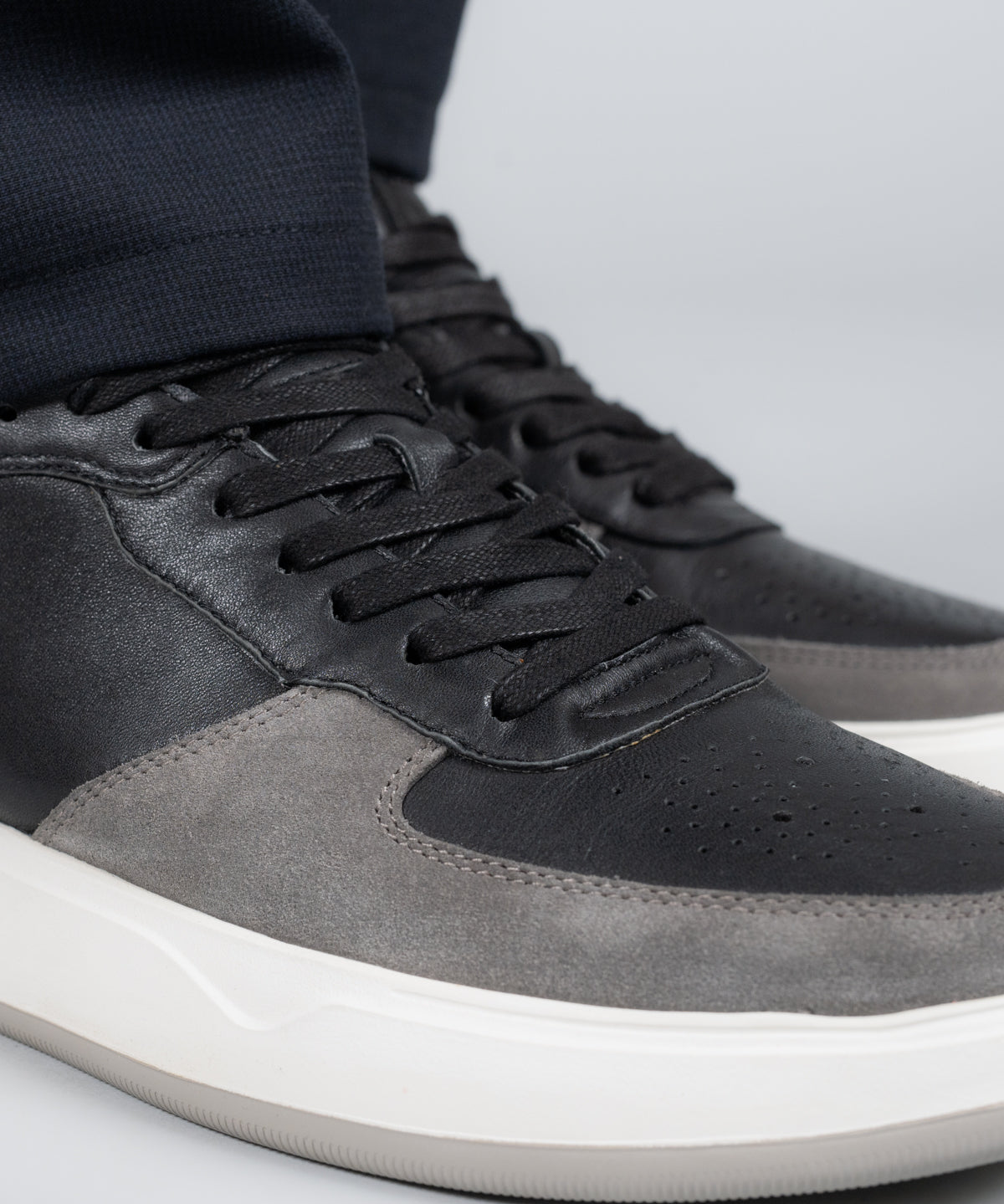 Zapatilla Cuero Hombre Mozze Negro | Hush Puppies