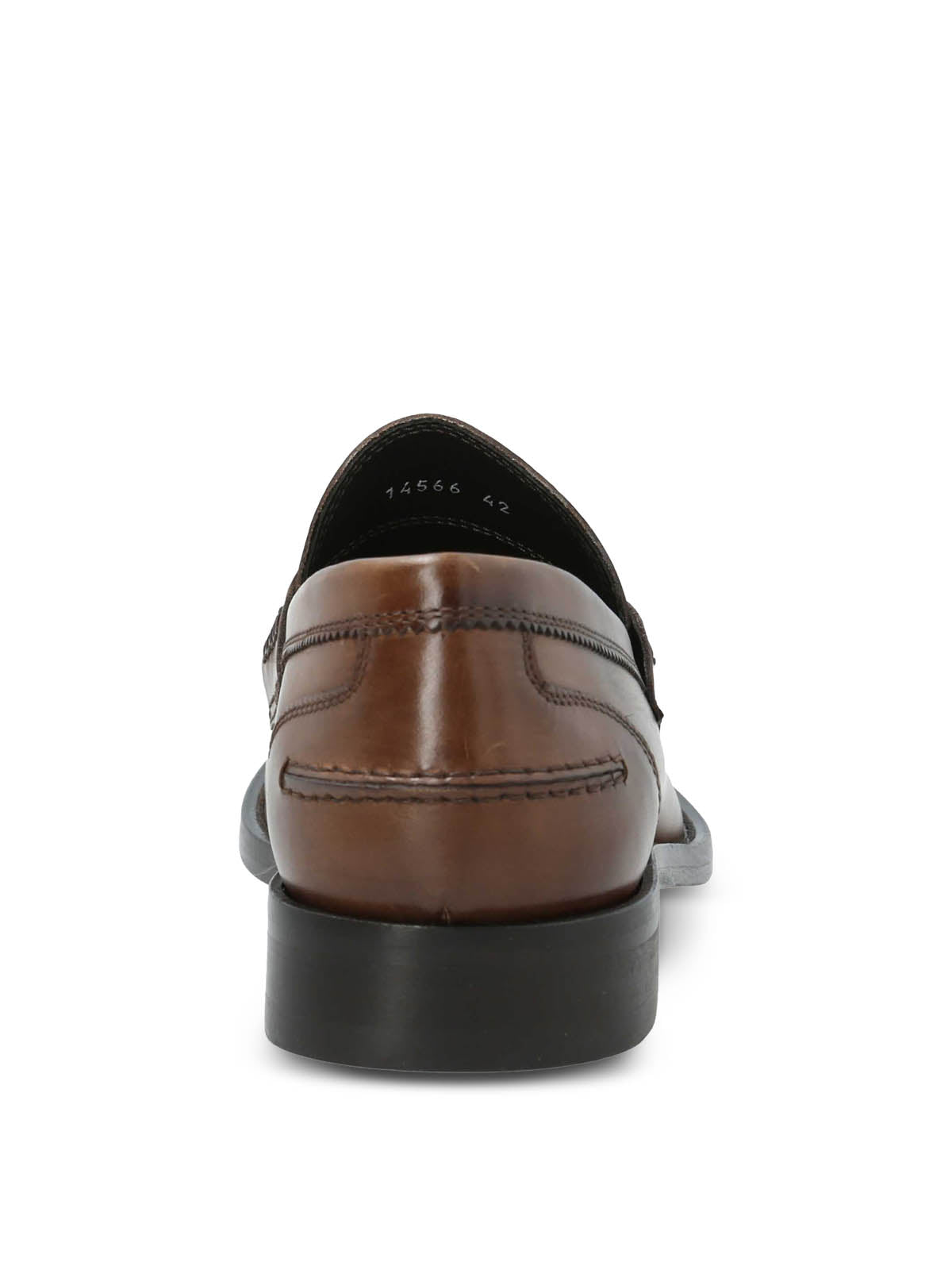 Mocasin Hombre  Italiano Cuero Cilento Café | Hush Puppies