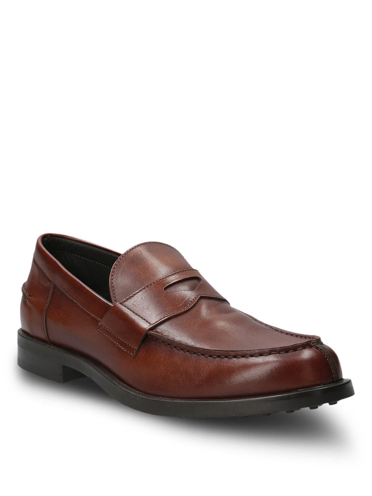 Mocasin Hombre Lucanos Café Oscuro