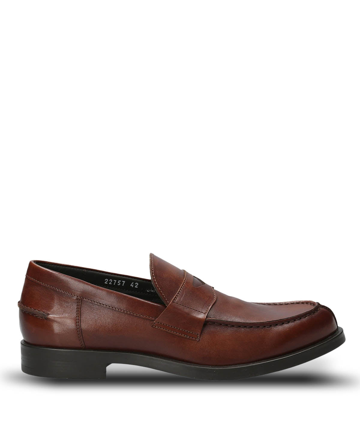 Mocasin Hombre Lucanos Café Oscuro