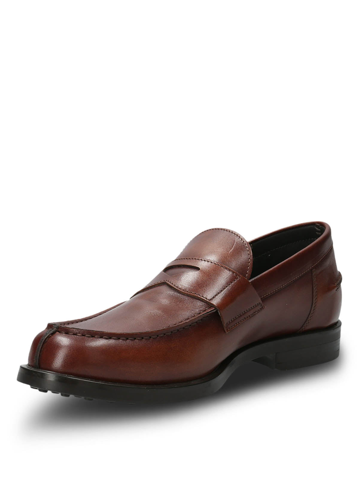 Mocasin Hombre Lucanos Café Oscuro