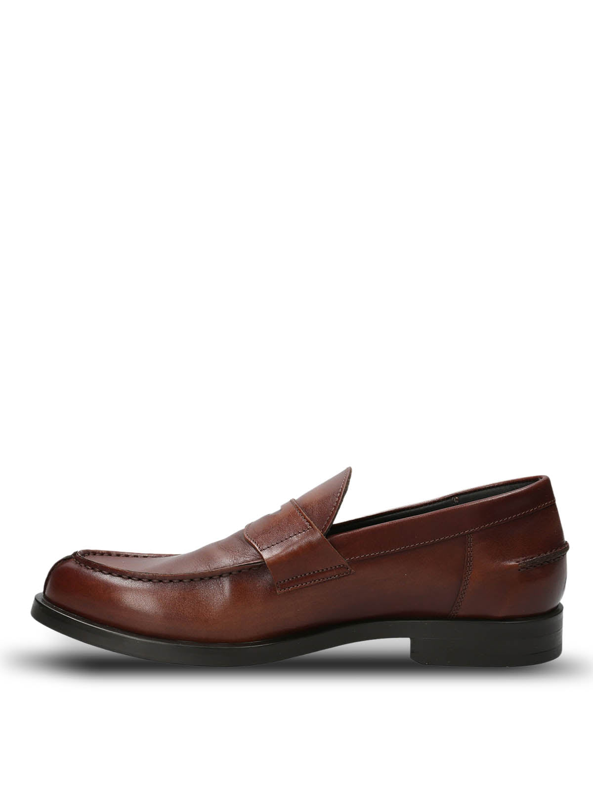 Mocasin Hombre Lucanos Café Oscuro