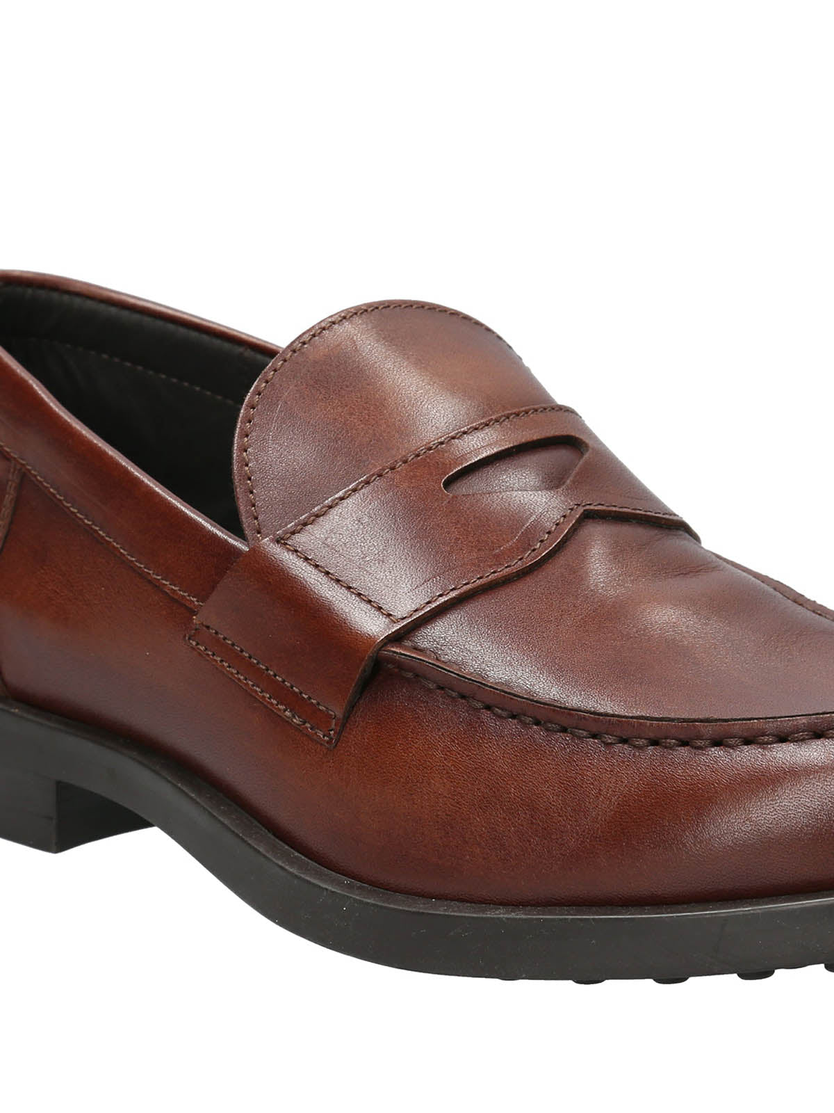 Mocasin Hombre Lucanos Café Oscuro
