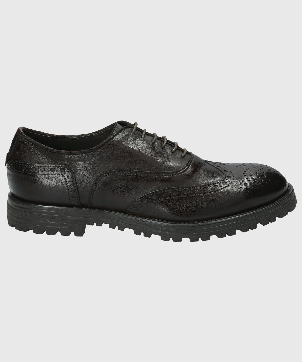 Zapato Cuero Hombre Prato Café-Hush Puppies Chile