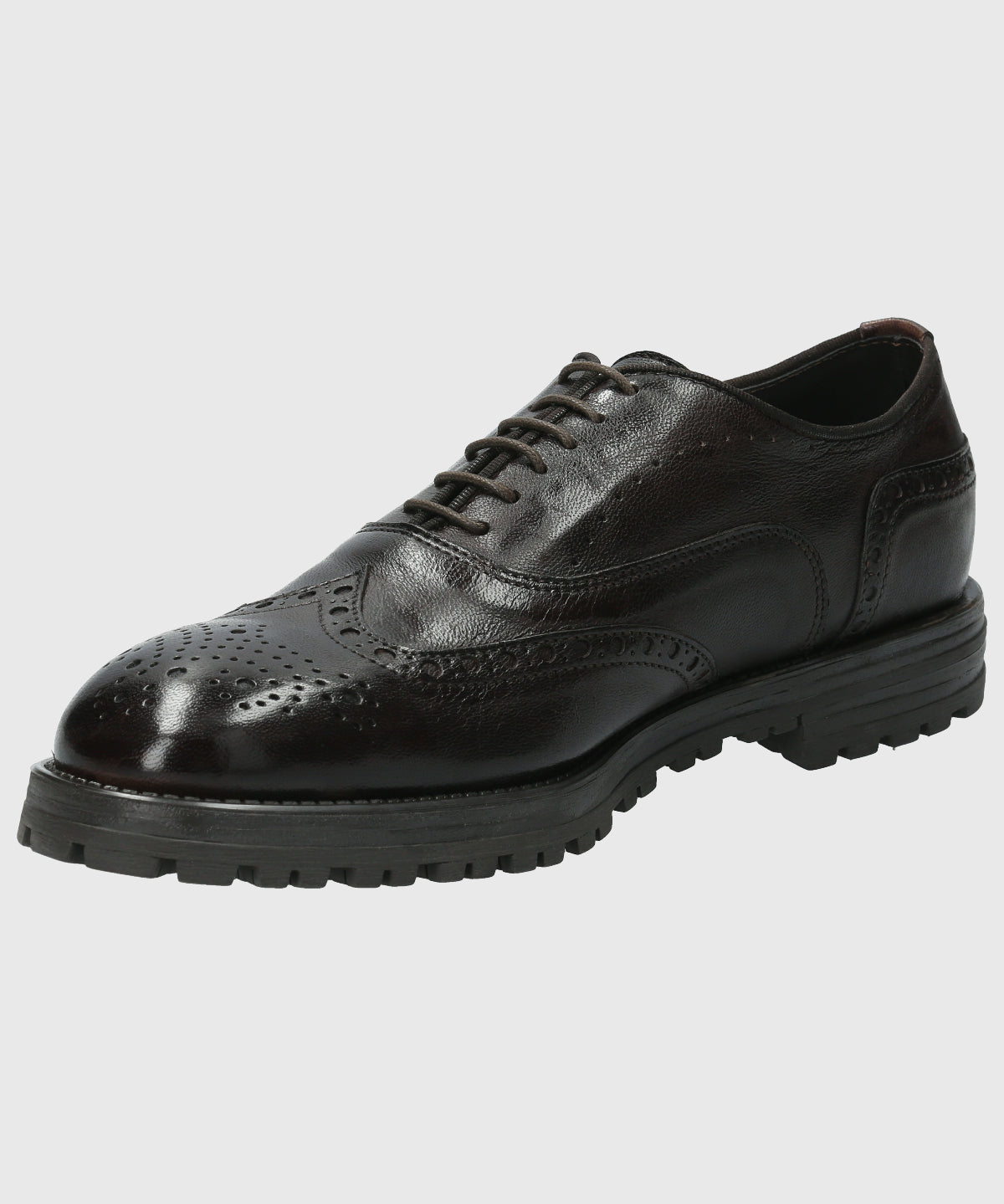 Zapato Cuero Hombre Prato Café-Hush Puppies Chile