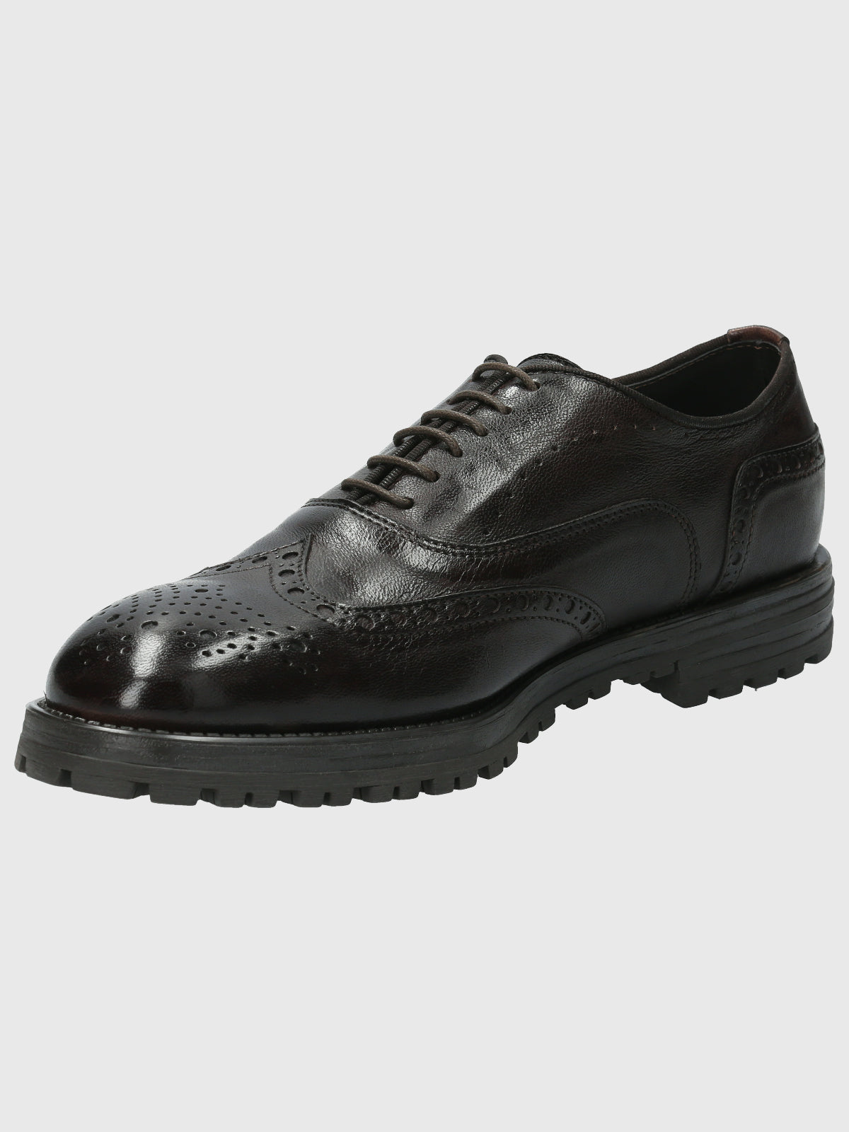 Zapato Cuero Hombre Prato Café-Hush Puppies Chile