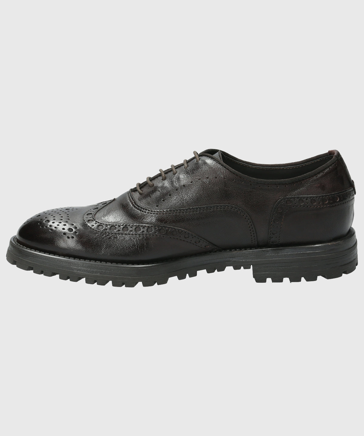Zapato Cuero Hombre Prato Café-Hush Puppies Chile