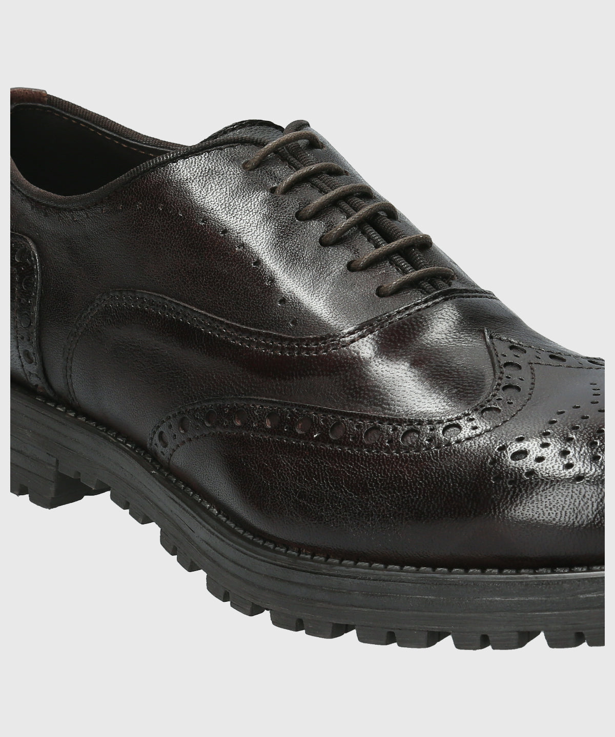 Zapato Cuero Hombre Prato Café-Hush Puppies Chile