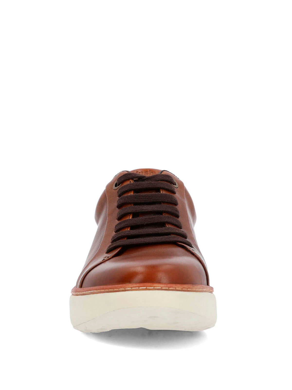 Zapatilla Cuero Hombre Force G Café Hush Puppies