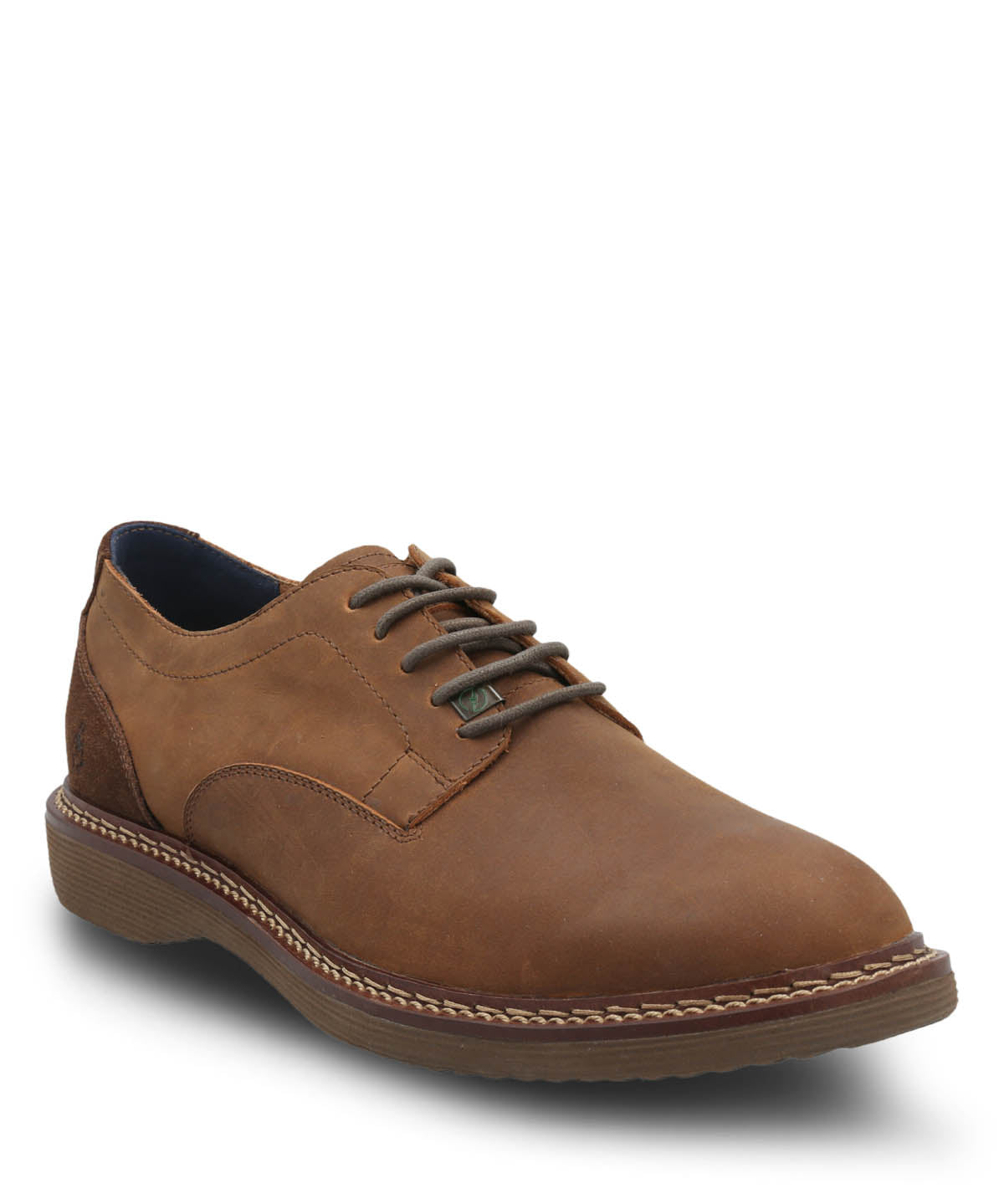 Zapato Cuero Hombre Mambo Café | Hush Puppies