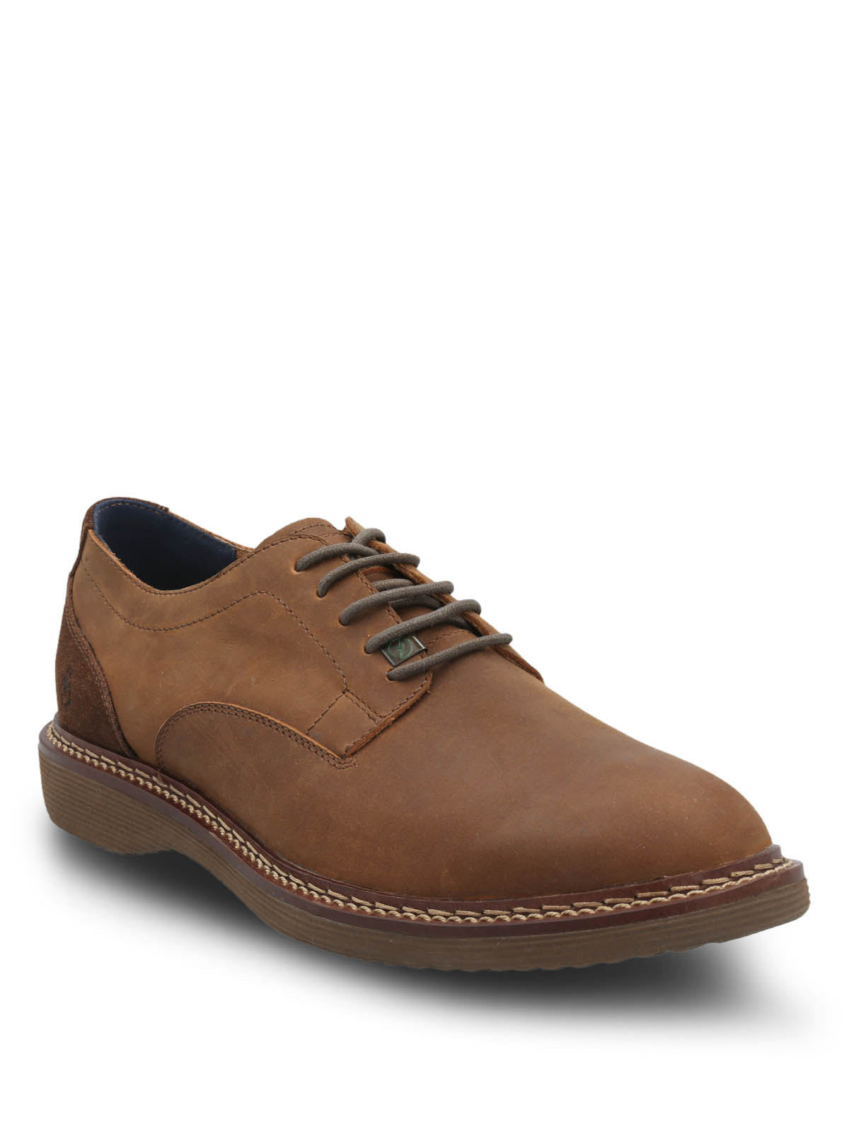 Zapato Cuero Hombre Mambo Café | Hush Puppies