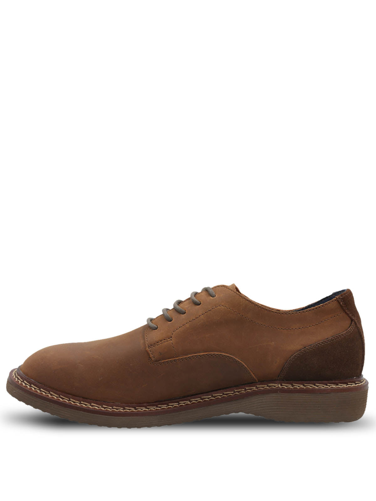 Zapato Cuero Hombre Mambo Café | Hush Puppies