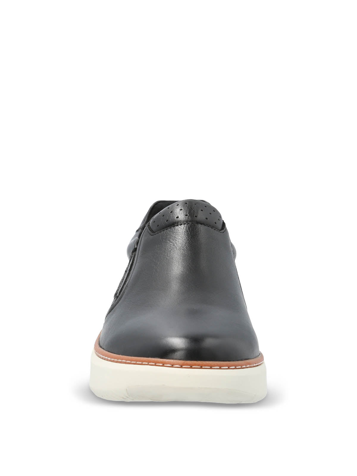 Slip On Cuero Hombre Lite G Negro