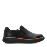Slip On Cuero Hombre Lite G Negro