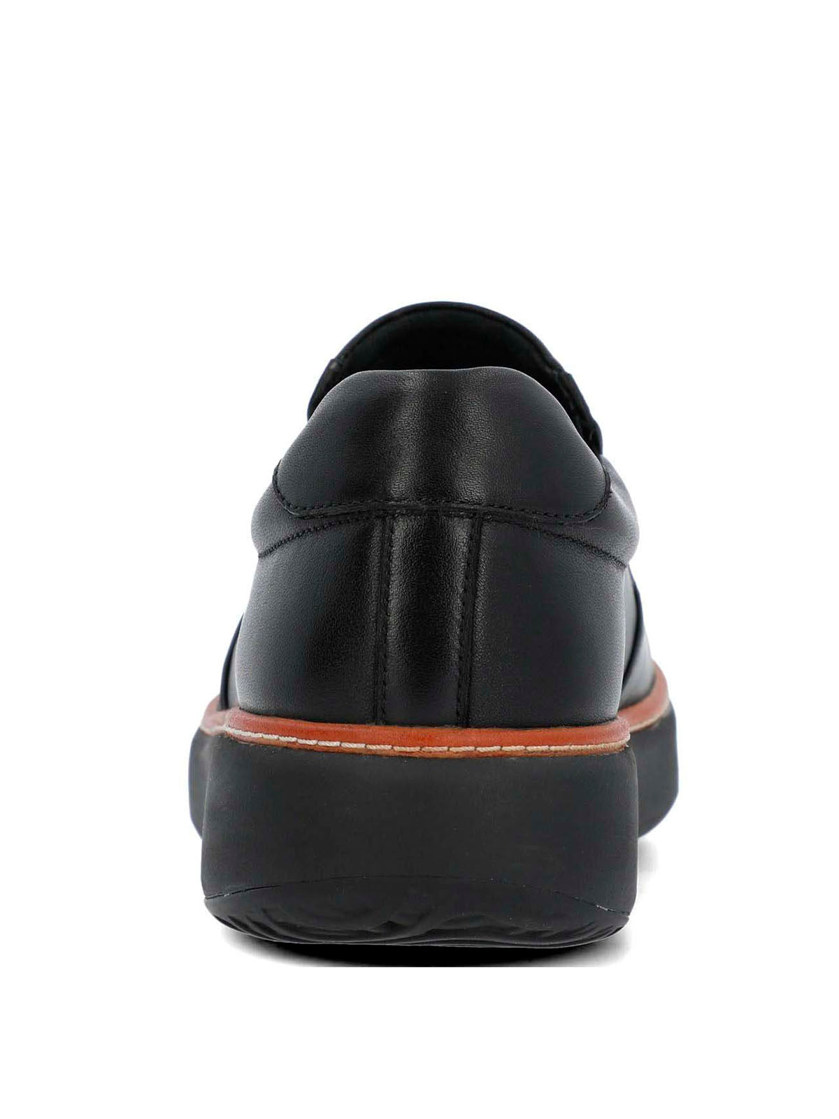 Slip On Cuero Hombre Lite G Negro