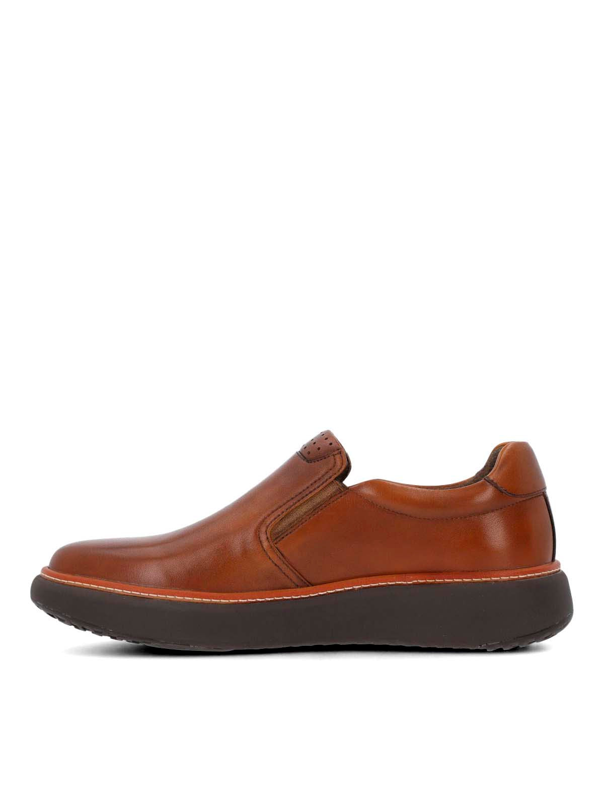 Slip On Cuero Hombre Lite G Café