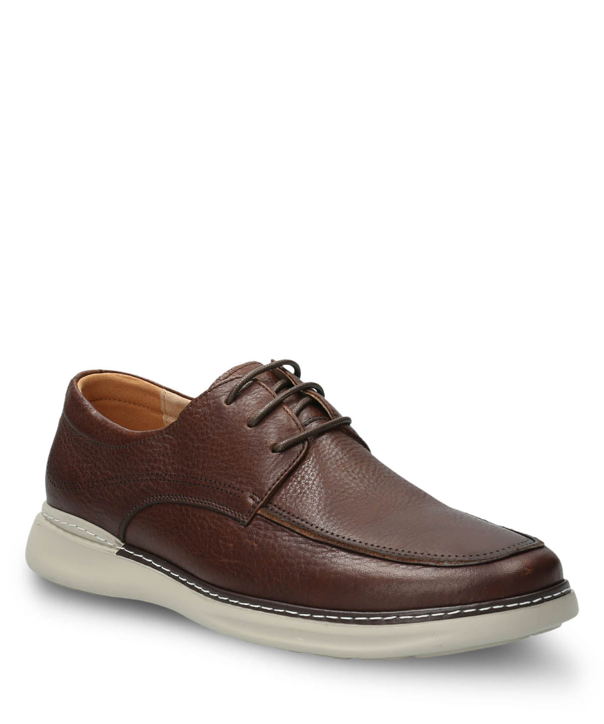 Zapato Cuero Hombre Max G Café