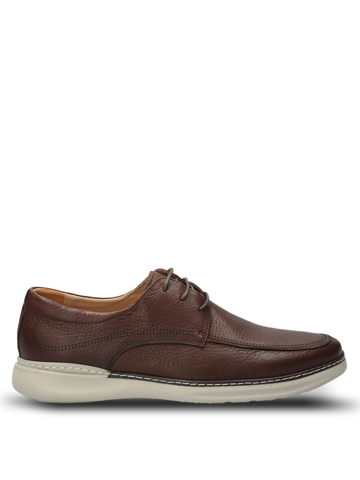 Zapato Cuero Hombre Max G Café