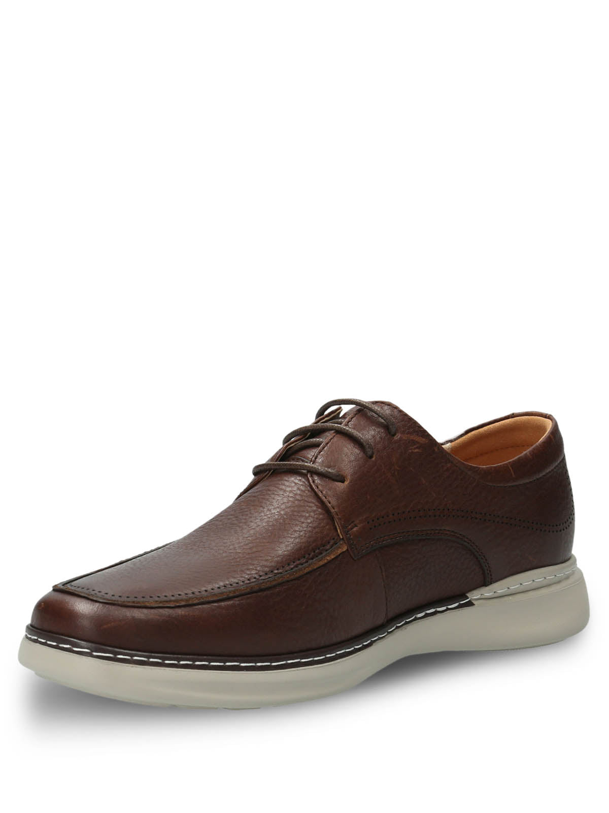 Zapato Cuero Hombre Max G Café