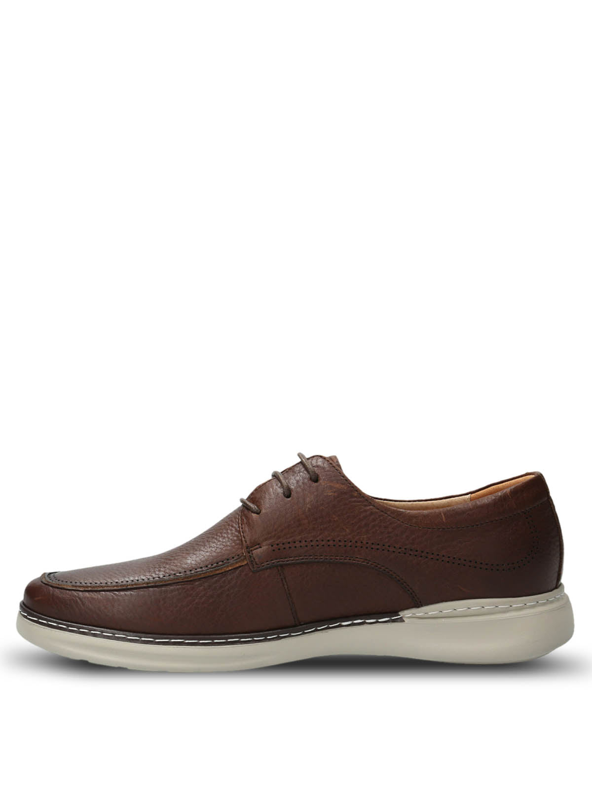 Zapato Cuero Hombre Max G Café