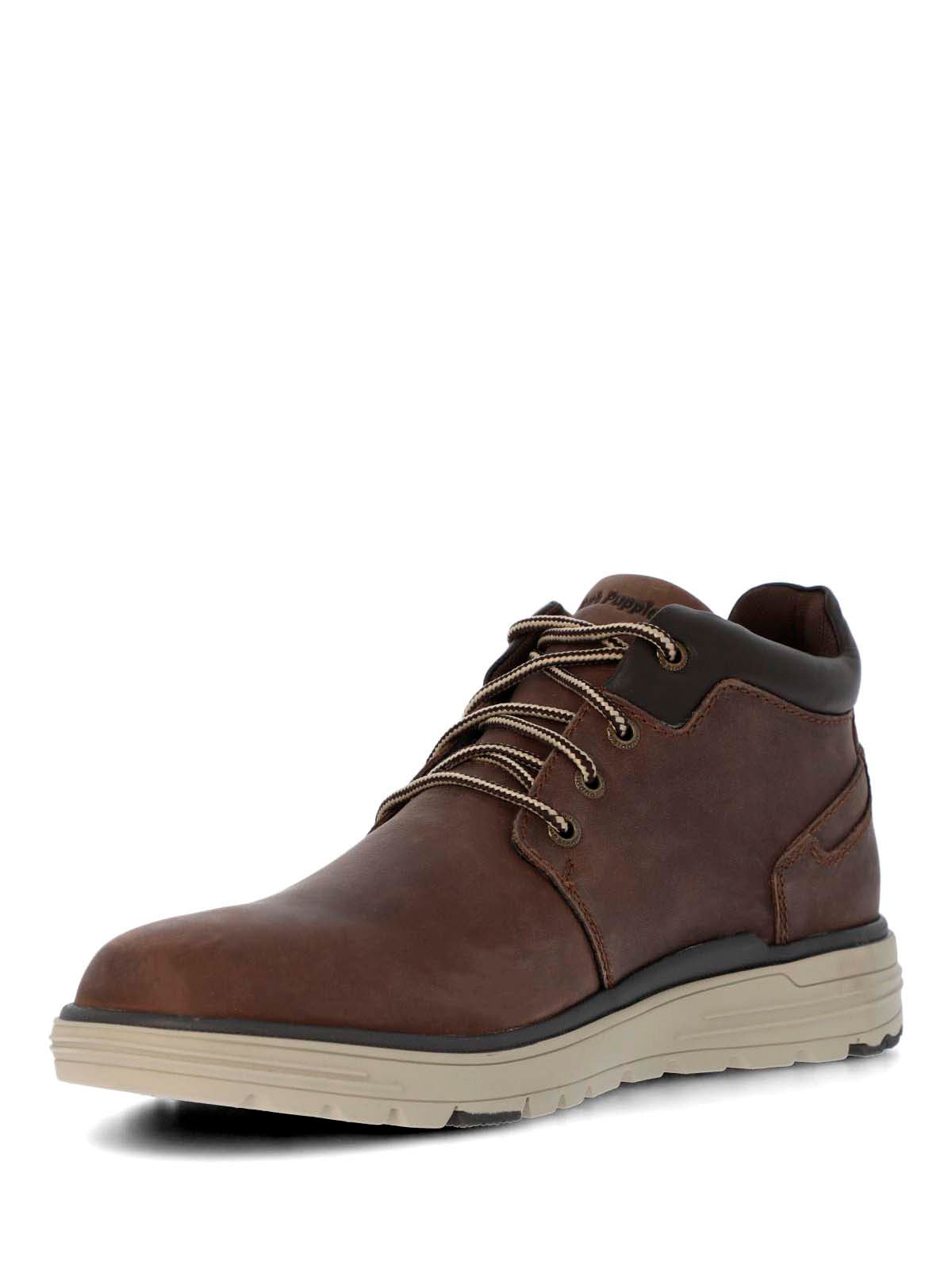Botin Cuero Hombre William Café
