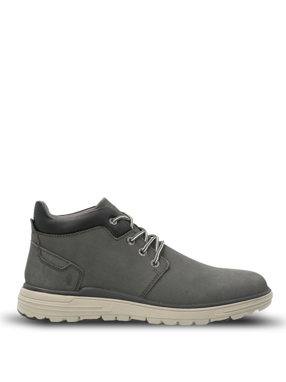 Botin Cuero William Gris Hush Puppies