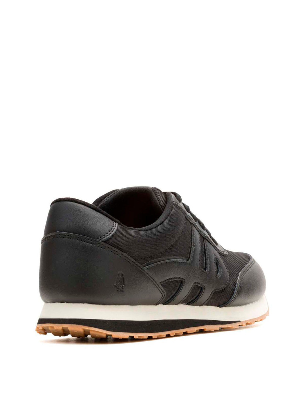 Zapatilla Cuero Hombre Seventy8 Negra Hush Puppies