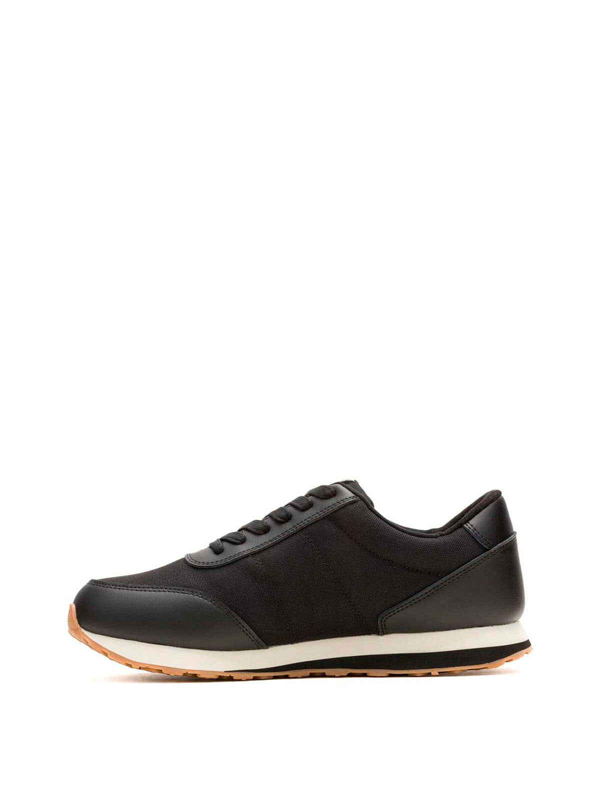 Zapatilla Cuero Hombre Seventy8 Negra Hush Puppies