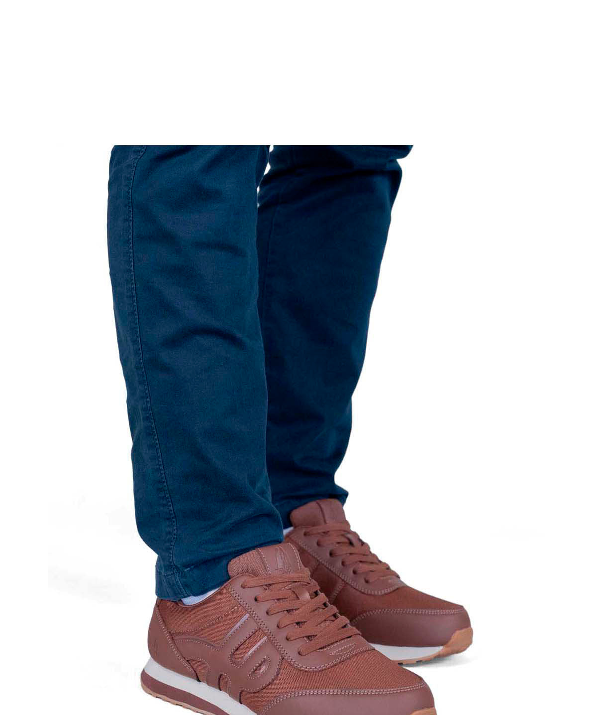 Zapatilla Cuero Hombre Seventy8 Café Hush Puppies
