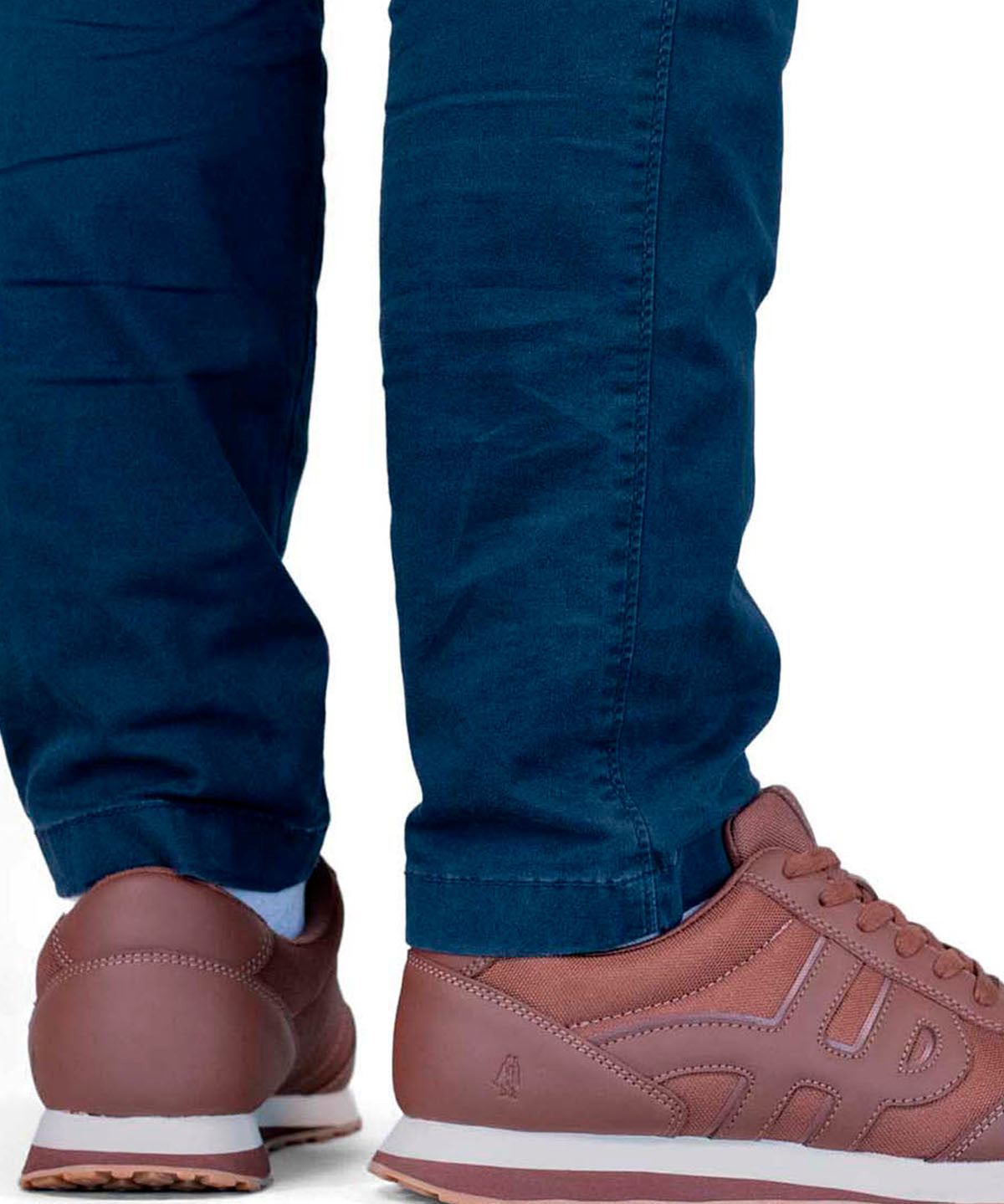 Zapatilla Cuero Hombre Seventy8 Café Hush Puppies