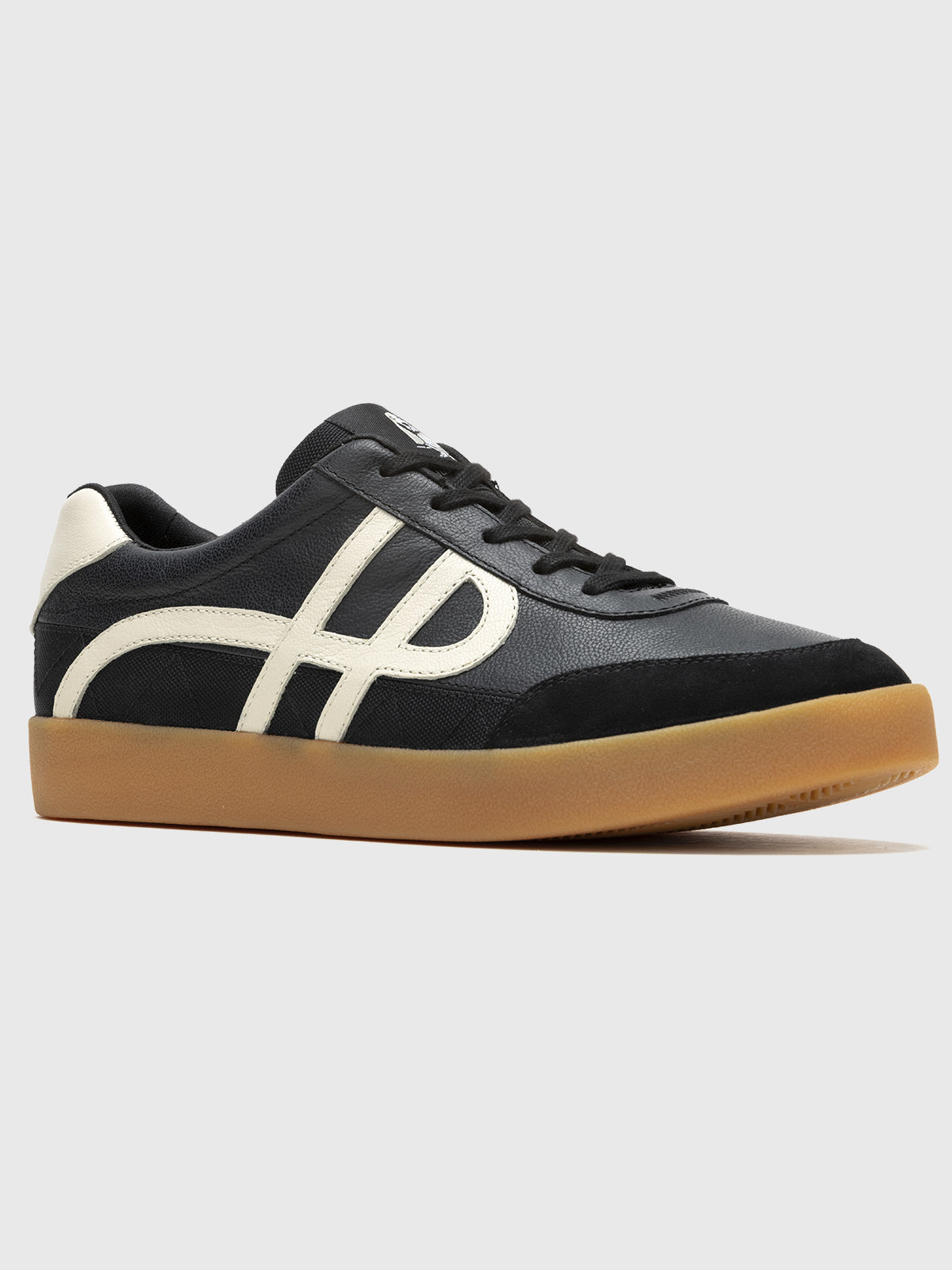 Zapatilla Cuero Hombre Seventy8 Charlie Negro-Hush Puppies Chile