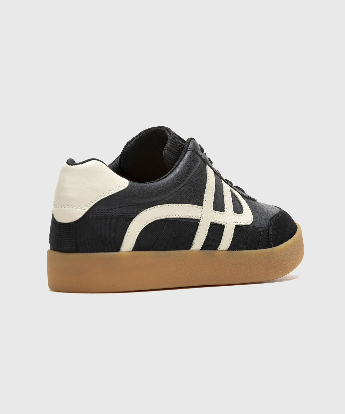 Zapatilla Cuero Hombre Seventy8 Charlie Negro-Hush Puppies Chile